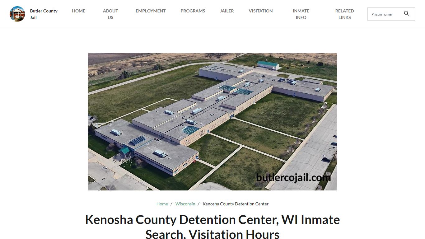 Kenosha County Detention Center, WI Inmate Search ...
